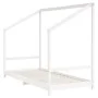 White pine wood children's bed frame 90x200 cm by vidaXL, Cribs and beds for children - Ref: Foro24-835704, Price: 113,82 €, ...