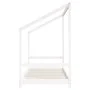 White pine wood children's bed frame 90x200 cm by vidaXL, Cribs and beds for children - Ref: Foro24-835704, Price: 113,82 €, ...