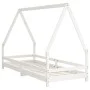 White pine wood children's bed frame 80x200 cm by vidaXL, Cribs and beds for children - Ref: Foro24-834481, Price: 103,19 €, ...