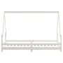 White pine wood children's bed frame 80x200 cm by vidaXL, Cribs and beds for children - Ref: Foro24-834481, Price: 103,19 €, ...