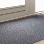 Runner de Alfombra Gris Claro 100 x 200 cm tela