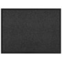 Felpudo Antracita 60 x 40 x 1.2 cm Tela de peluche