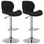 Küchenhocker 2 Einheiten aus schwarzem Samt von vidaXL, Küchenhocker - Ref: Foro24-334908, Preis: 148,72 €, Rabatt: %