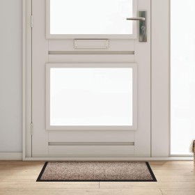 Felpudo Beige 60 x 40 x 1.2 cm Tela de peluche