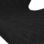 Küchenhocker 2 Einheiten aus schwarzem Samt von vidaXL, Küchenhocker - Ref: Foro24-334908, Preis: 148,72 €, Rabatt: %