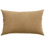Cojines de sofá 2 pcs Marrón 50 x 30 cm Tela de pana