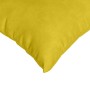 Cojines de sofá 2 pcs Amarillo 80 x 40 cm Tela de pana