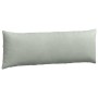 Cojines de sofá 2 pcs Gris Claro 120 x 40 cm Tela de pana