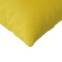 Cojines de sofá 2 pcs Amarillo 145 x 40 cm Tela de pana
