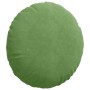 Cojines para asiento 2 pcs Verde claro Ø 40 x 13 cm Terciopelo