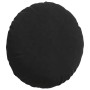 Cojines para asiento 2 pcs Negro Ø 40 x 13 cm Terciopelo