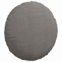 Cojines para asiento 2 pcs Gris Claro Ø 60 cm Tela de pana