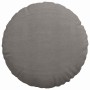 Cojines para asiento 2 pcs Gris Claro Ø 60 cm Tela de pana
