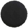 Cojines para asiento 2 pcs Negro Ø80 x 29 cm Terciopelo