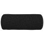 Cojines Bolster 2 pcs Negro Ø 15 x 40 cm tela