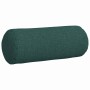 Cojines Bolster 2 pcs Verde oscuro Ø 15 x 40 cm tela