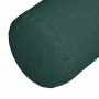 Cojines Bolster 2 pcs Verde oscuro Ø 15 x 40 cm tela