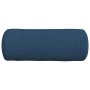 Cojines Bolster 2 pcs Azul Ø 15 x 40 cm tela