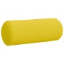 Cojines Bolster 2 pcs Amarillo Claro Ø 15 x 40 cm tela