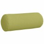 Cojines Bolster 2 pcs Verde claro Ø 15 x 40 cm tela