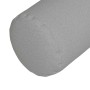 Cojines Bolster 2 pcs Gris Nube Ø 15 x 40 cm tela