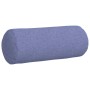 Cojines Bolster 2 pcs Azul jeans Ø 15 x 40 cm tela