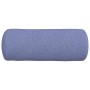 Cojines Bolster 2 pcs Azul jeans Ø 15 x 40 cm tela