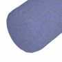 Cojines Bolster 2 pcs Azul jeans Ø 15 x 40 cm tela