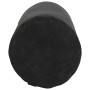 Cojines Bolster 2 pcs Negro Ø 15 x 40 cm Tela de pana