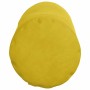 Cojines Bolster 2 pcs Amarillo Ø 15 x 40 cm Tela de pana