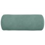 Cojines Bolster 2 pcs Verde Mar Ø 15 x 40 cm Tela de pana