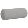 Cojines Bolster 2 pcs Gris Claro Ø 15 x 40 cm