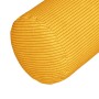Cojines Bolster 2 pcs Amarillo Claro Ø 15 x 40 cm Tela de pana