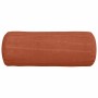 Cojines Bolster 2 pcs Rojo Naranja Ø 15 x 40 cm Tela de pana