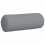 Cojines Bolster 2 pcs Gris Claro Ø 25 x 70 cm tela