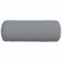 Cojines Bolster 2 pcs Gris Claro Ø 25 x 70 cm tela
