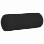 Cojines Bolster 2 pcs Negro Ø 25 x 70 cm tela