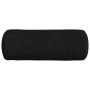 Cojines Bolster 2 pcs Negro Ø 25 x 70 cm tela