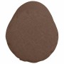Cojines Bolster 2 pcs Marrón Ø 25 x 70 cm tela