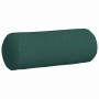Cojines Bolster 2 pcs Verde oscuro Ø 25 x 70 cm tela