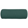 Cojines Bolster 2 pcs Verde oscuro Ø 25 x 70 cm tela
