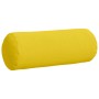 Cojines Bolster 2 pcs Amarillo Claro Ø 25 x 70 cm tela