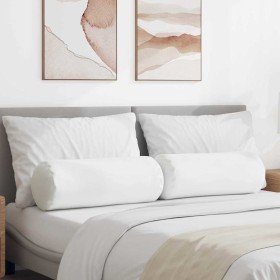 Cojines Bolster 2 pcs Ø 25 x 70 cm tela