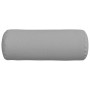 Cojines Bolster 2 pcs Gris Nube Ø 25 x 70 cm tela