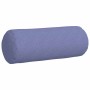 Cojines Bolster 2 pcs Azul jeans Ø 25 x 70 cm tela