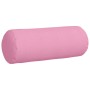 Cojines Bolster 2 pcs Rosa Ø 25 x 70 cm tela