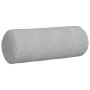 Cojines Bolster 2 pcs Gris Claro Ø 25 x 70 cm Tela de pana
