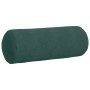 Cojines Bolster 2 pcs Verde oscuro Ø 25 x 70 cm Tela de pana