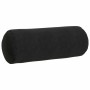 Cojines Bolster 2 pcs Negro Ø 25 x 70 cm Tela de pana
