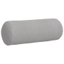 Cojines Bolster 2 pcs Gris Claro Ø 25 x 70 cm